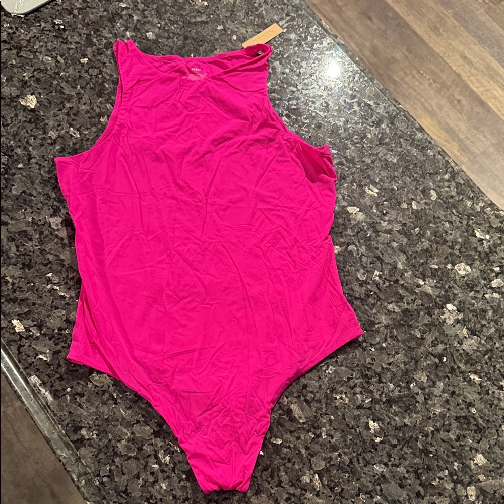 Vibrant Fuchsia One-Piece Swimsuit